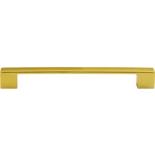 Nzb Mobilya Banyo Mutfak Dolabı Çekmece Dolap Kapak Kulpu Kulbu Gold Altın 160 mm Metal Kulp