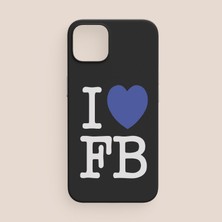 Offo I Love Fb Tasarımlı iPhone 12 Pro Telefon Kılıfı