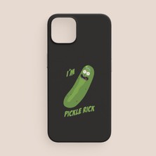 Offo Pickle Rick Tasarımlı iPhone 12 Telefon Kılıfı