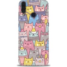 gmotp General Mobile Gm 10 Kılıf Hd Baskılı - Kediler