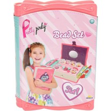 Alorise 3662  Pretty Pinky 3'ü 1 Arada Boncuk Yapım Seti -Sunman