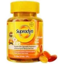 GROS Supradyn Kids 9 Vitamin + Iyot Çinko 60 Çiğnenebilir Tablet