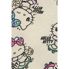 Zuzunga Hello Kitty Desenli  Pamuk Kız Çocuk Pijama Takımı