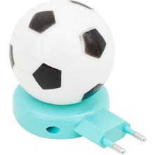 Powermaster PM-4451 Çocuk Odası Gece Lambası Taraftar Takım Futbol Priz Tipi 50000 Saat Lamba Ömrü