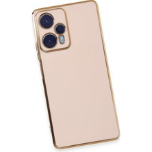 Newface Xiaomi Poco F5 Kılıf Volet Silikon - Pembe