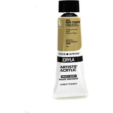 Daler Rowney Cryla Heavy Body Artists' Akrilik Boya 75ML N:024 Buff Titanium (Unbleached Titanium White)