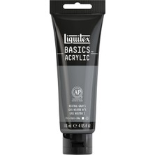 Liquitex Basics Akrilik 118ML - Neutral Gray Value5 599