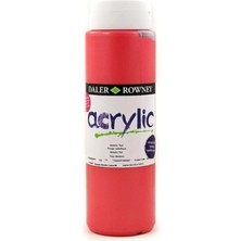 Artdeco Daler Rowney Graduate Akrilik Boya 500ML N:720 Metallic Red