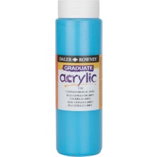Daler Rowney Graduate Akrilik Boya 500ML N:130 Coeruleum Blue Hue