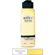 Artdeco Kanarya Sarısı Yeni Formül Akrilik Boya 140 ml