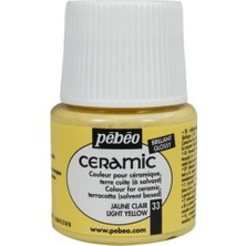 Pebeo Ceramic 33 Light Yellow Seramik Boyası 45 ml
