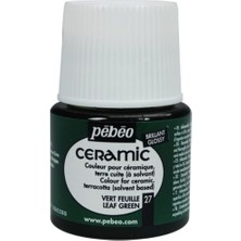 Pebeo Ceramic 27 Leaf Green Seramik Boyası 45 ml