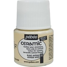 Pebeo Ceramic 32 Antique White Seramik Boyası 45 ml