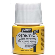 Pebeo Seramik Boyası N:21 Rich Yellow 45ML