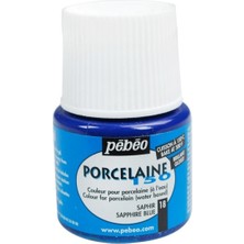 Pebeo Porcelaine 150 Porselen Boyası 18 Sapphire Blue