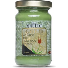 Artdeco Gold Geleneksel Ebru Boyası 105 ml 560 Yeşil
