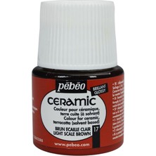 Pebeo Ceramic Seramik Boyası 45ML 17 Light Scale Brown