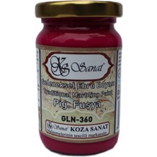 Koza Sanat Geleneksel Ebru Boyası 105CC GLN-360 Pigment Fuşya
