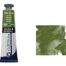 Daler Rowney Aquafine Guaj Boya Tüp 15ML 363 Olive Green