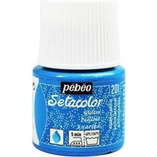 Pebeo Glitter (Simli) Kumaş Boyası 201 Aquamarıne 45 ml