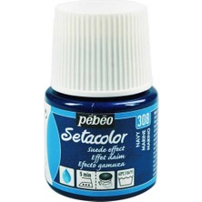 Pebeo Setacolor Süet Efektli Kumaş Boya Opak 45ML Şişe Navy