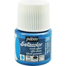 Pebeo Suede Effect (Süet Etkisi) Kumaş Boyası 309 Powder Blue 45 ml