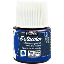 Pebeo Setacolor Shimmer Parlak Opak Kumaş Boyası 45ML N:67 Plum