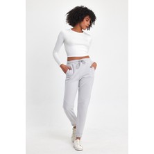 Superlife Kadın Rahat Kalıp Softech Polar Sweat Eşofman Altı SPR24EA97