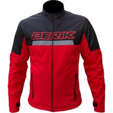 Kaly Berik Force Kırmızı Softshell Kışlık Motosiklet Montu