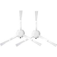 Srfn Ticaret Xiaomi Dreame D9 Robot Süpürge Uyumlu 2'li Yan Fırça- Yedek Parça Seti