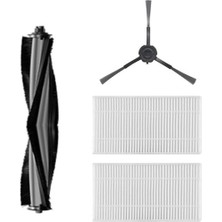 Srfn Ticaret Viomi V5 Pro Robot Süpürge Uyumlu 4'lü Yedek Parça Seti