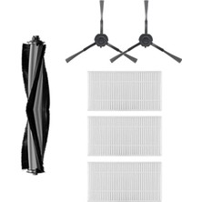 Srfn Ticaret Viomi V5 Pro Robot Süpürge Uyumlu 1 Ana Fırça 2 Yan Fırça 3 Hepa Filtre Seti