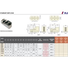 Fett HJ10 Autogrip Standart Sert 2 Ayaklı Set