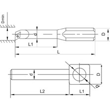 Fett F1-18 Pld C740 Delik Büyütme Bara Takımı