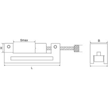 Fett 73MM Krasnic Vidalı Hassas Mengene