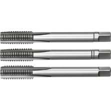 Fett W 7/32 -24 Pld DIN351 Hss El Takım Kılavuzu 3'lü Takım