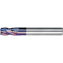 Fett 8 mm Mastercut Sert Metal Tıaln 4 Ağızlı Karbür Köşe Radyus Frezesi
