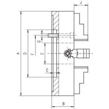 Fett 160MM Harvest Kepenkli Aynası