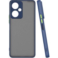 Pilanix Tecno Camon 19 Pro Kılıf Renkli Kenarlı Buzlu Kamera Korumalı Hux Kapak