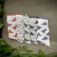 Airsocks 10’lu Dinozor Desenli Çocuk Soket Çorap