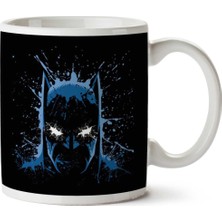 Art Hediye Batman Dark Knight Mürekkep Sıçramak Iki Tarafı Baskılı Kupa Bardak