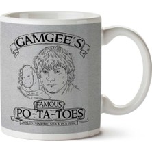 Gamgees Potatoes Lord Of The Rings Iki Tarafı Baskılı Kupa Bardak