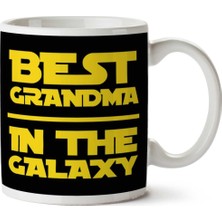 Star Wars Best Grandma In Galaxy Iki Tarafı Baskılı Kupa Bardak