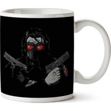 The Iron Fist Of Hydra Winter Soldier Iki Tarafı Baskılı Kupa Bardak