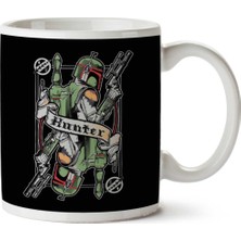 Star Wars Bounty Hunter Iki Tarafı Baskılı Kupa Bardak