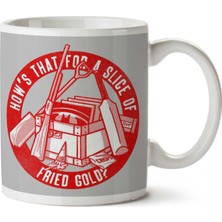Shaun Of The Dead Slice Of Fried Gold Iki Tarafı Baskılı Kupa Bardak