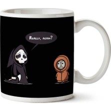 Friends Forever Kenny South Park Iki Tarafı Baskılı Kupa Bardak