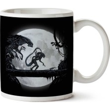 Alien Matata Iki Tarafı Baskılı Kupa Bardak