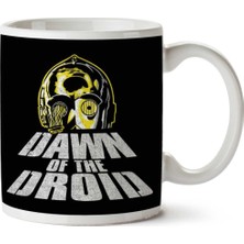 Art Hediye Dawn Of The Droid Star Wars Zombies Iki Tarafı Baskılı Kupa Bardak