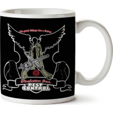 We Gank Things For A Living Winchester Bros Pest Control Supernatural Iki Tarafı Baskılı Kupa Bardak